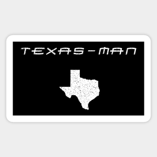 Texas-Man Sticker